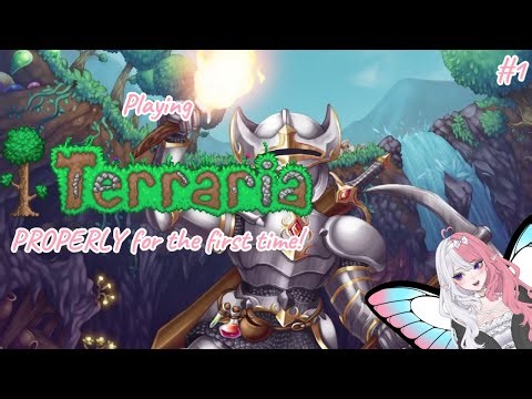 Let's try and actually learn how to play Terraria for the FIRST TIME!