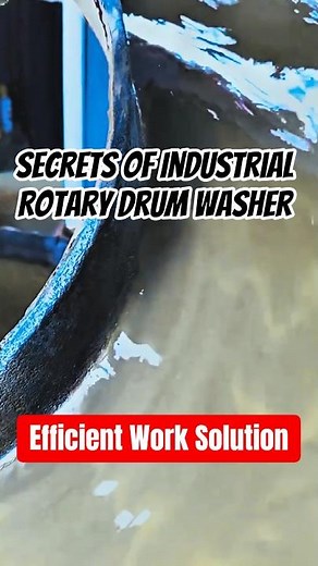 Innovation Rotary Drum Washer for Industrial Efficiency