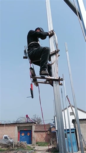 High-Level Welding Skills – Precision Work at Height ⚡