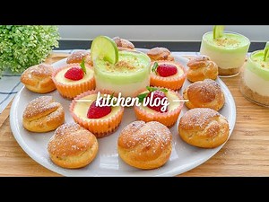 Dessert Platter | Mini Cheesecakes, Cream Puffs and Limelight Dessert | SKD