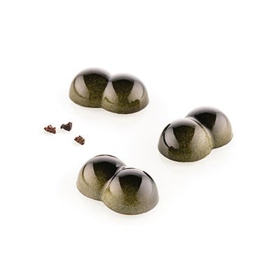 SILIKOMART Moule à Chocolat Tritan Bolla P, Praliné - Distribution Canadienne - Livraison Gratuite au Canada pour toute Commande Supérieure à 199 CAD