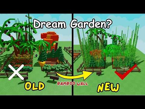 Creating My Ideal Garden in Roblox Grow a Garden!
