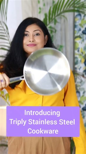 ❌Stop cooking chemicals for your family by using non-stick cookware❗Switch to a healthier and sustainable alternative with Pure Iron Cookware. *Ft. Triply Stainless Steel Fry Pan ✔ 100% natural & food-safe ✔ No chemical coating ✔ Enriches food with iron ✔ Adds distinct flavour to food ✔ Last for years Pick your favourite Triply stainless steel Cookware from The Indus Valley & relish healthier & tastier food. Shop Now 👇 https://bit.ly/46z1OGS #theindusvalley #triply #stainlesssteel #ironcookware