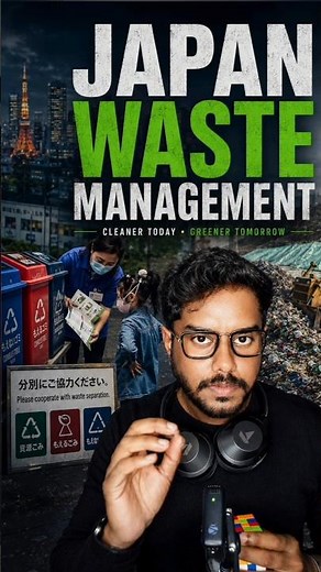 Japan's Waste Management System Explained | One of the cleanest countries in the world? 🇯🇵#japan #ai