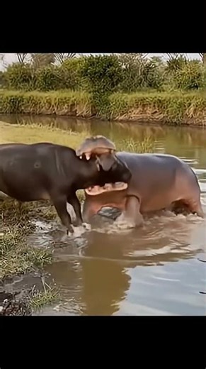 unbelievable hippo kidnapping baffalo