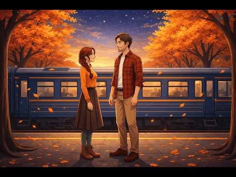 Cozy Autumn Train Journey with Family 🍁 | Ghibli-Inspired ASMR Relaxation | Heartwarming Adventure