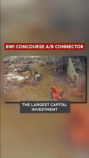 The new Concourse A/B Connector is now open at BWI