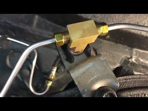 Chevy Camaro 1967 Brake Lines and Hose routing, How to Install, Gear Box, Differential, Gear Oil