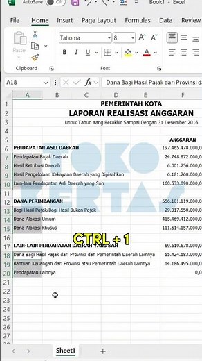 Cara Mudah Mengatur Spasi Otomatis di Laporan Keuangan