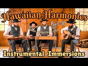 Hawaiian Harmonies (Part 10) | Instrumental Immersions | Serene Hawaiian, Pedal & Lap Steel Guitars