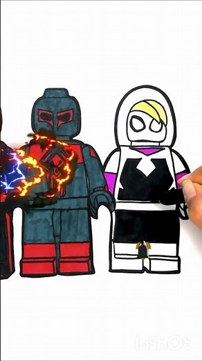 How To Draw Spider-man 4 LEGO #spiderman #drawing #howtodraw #shorts #coloring #art #draw