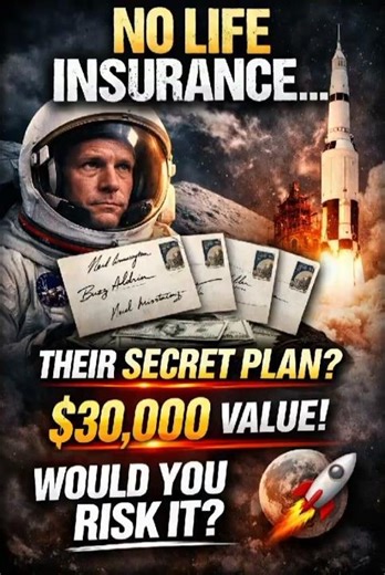 Apollo Astronauts Had NO Life Insurance… So They Signed THIS 😳🚀 #SpaceFacts #Apollo #NASA #fact