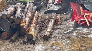 With the BTD log processor one operator can load and process logs, off the floor, no extra machines, you can split logs into a box or bag with no extra handling. #logprocessor #firewood #biomassboiler #timber #woodfire #firewood #renewableenergy | Abimac UK. Front Rakes