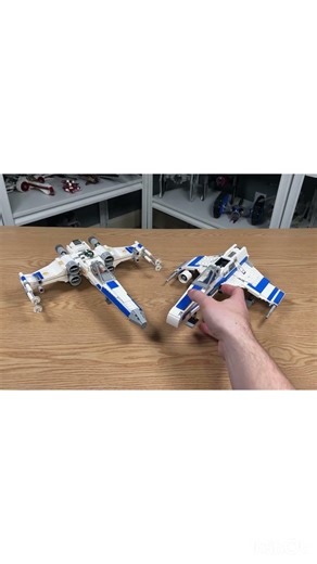 LEGO X-Wing Size Comparison #lego #legostarwars