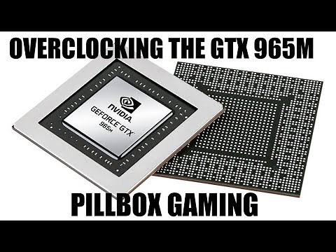 HOW TO OVERCLOCK THE GTX 965M : BASIC & ADVANCE OVERCLOCKING METHODS