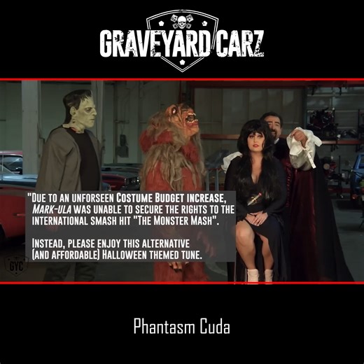 Phantasm Cuda drive thru! | Graveyard Carz