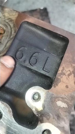 How to 6.6 l engine timing marks chevy #shorts #automobile #chevydude #vortec #detroitengine #chevy