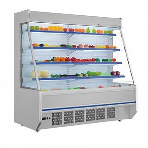 [Hot Item] Supermarket Open Air Showcase, Front Open Cooler/Chiller