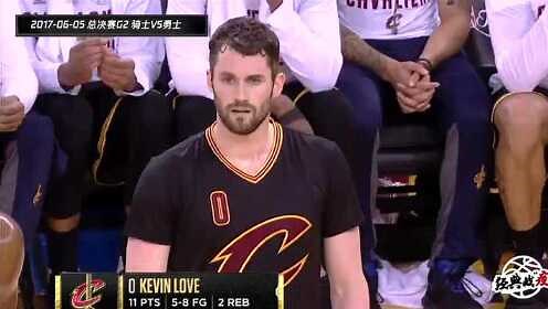 回顾2016-17赛季总决赛G2 勇士三巨头合砍87分