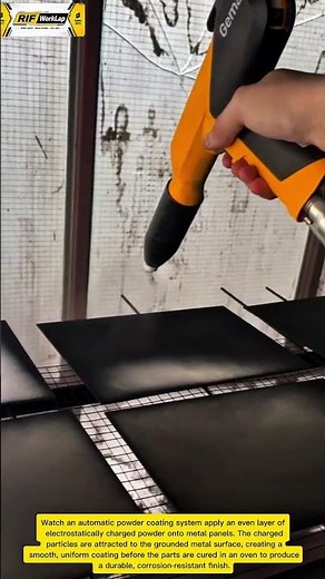 Automatic Powder Coating Process | High-Efficiency Industrial Metal Finishing