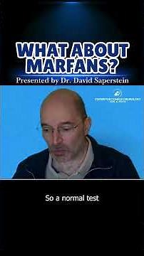 🔎 What About Marfans Presented by Dr. David Saperstein #shorts