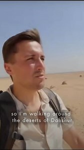 Exploring the Deserts of Dahshur #exploration #explore #ancient #ancienthistory #history #anthropology #anthropologist #pyramids #lukecaverns | Luke Caverns