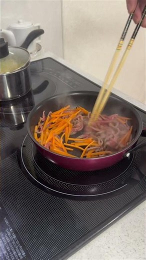 ちょっといい牛肉で青椒肉絲 #food #cooking #男飯 #料理 #青椒肉絲