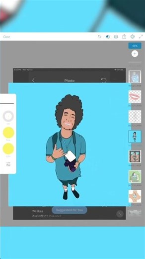 Drawing with Adobe Sketch #digitalart #drawing #sketching