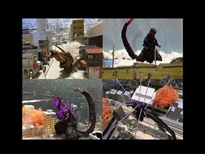 Shin Godzilla all scene ! シン・ゴジラ全シーン再現！◆S.H.MonsterArts 第4形態&覚醒VerレビューAwakeningモンスターアーツ 無人在来線爆弾 哥斯拉