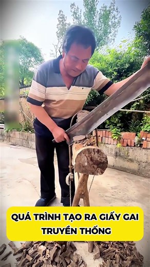 The Traditional Process of Making Hemp Paper