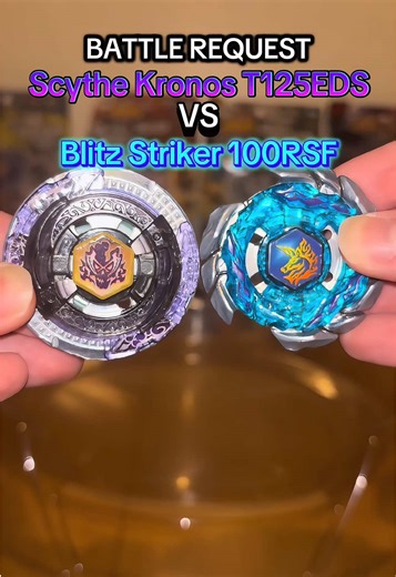 Beyblade Scythe Kronos Vs Blitz Striker (Unicorno) | BATTLE REQUEST FROM: @rebloodm | #beyblade #beyblademetalfusion #beyblademetalmasters #beytok #Beyblade