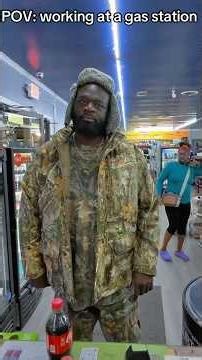 When the gas station employee is too bored 😐 #prank #jokes #gasstation #funny #foryou