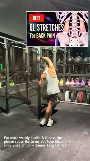 Best QL stretch for back pain #backpain #stretches #stretching #flexibility