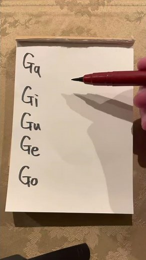 Japanese Hiragana and Katakana Writing（がぎぐげご）11/26 जापानी भाषा सीखें
