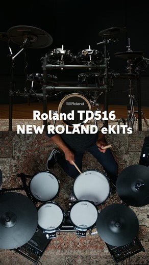 11K views · 64 reactions | Introducing the new Roland V-Drums 3 & 5 Series — featuring new VAD and TD kits, pads, and modules powered by the flagship 7 Series sound engine  https://bit.ly/4qoXQuq | Sweetwater | Facebook