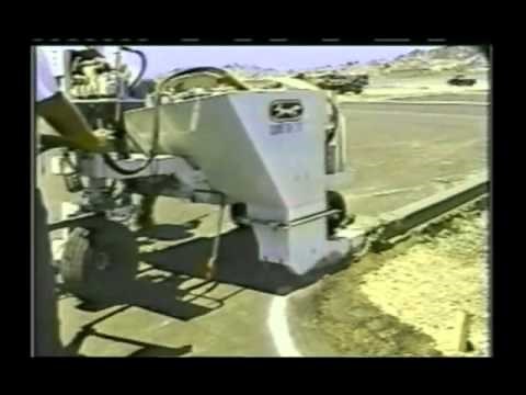 Curb Fox 2000 Curbing Machine