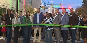 Greenville leaders celebrate completion of BUILD infrastructure project