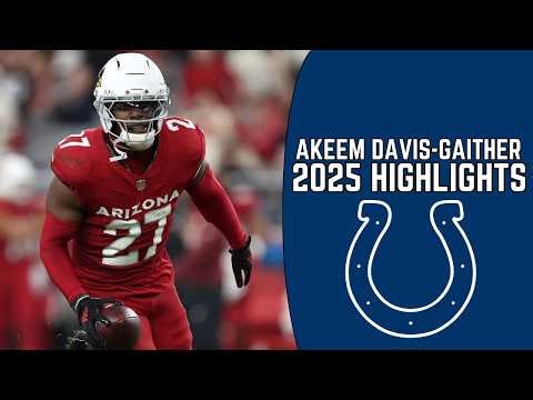 Akeem Davis-Gaither Highlights 🔥 | Welcome to the Colts