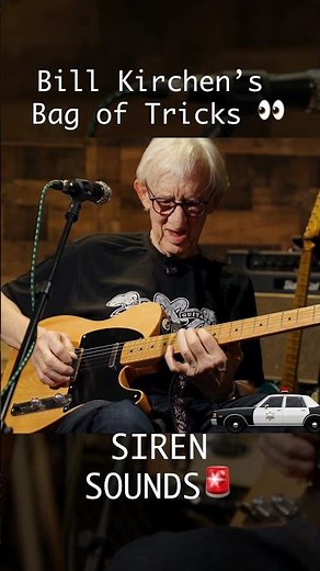 Bill Kirchen's Siren Guitar Trick Is Wild 🚨