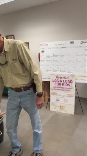 The November 24 winner is Joe Dan Leggett! Lucky Guy! | Mississippi Loggers Association, Inc.