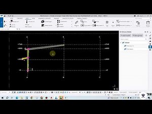 4.How To Model Canopy & Gutter In Tekla Structure #teklastructure #teklastructurestutorial