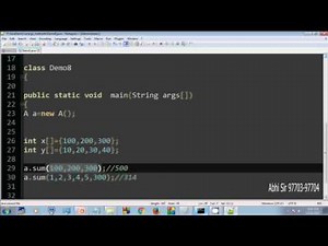 varargs method in java in hindi part - 4
