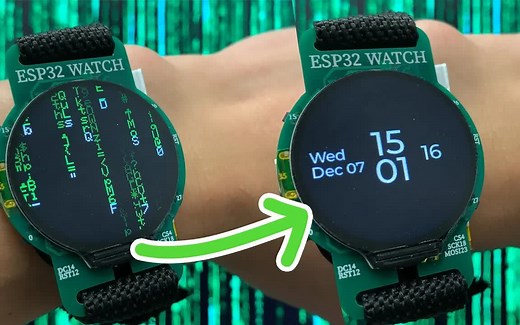 【全球优秀机器人开源项目系列】基于ESP32的 TFT_eSPI 数字雨动画！！！