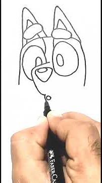 drawing Bingo - Bluey