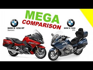 BMW R 1250 RT vs BMW K 1600 | MEGA COMPARISON | Bike Info