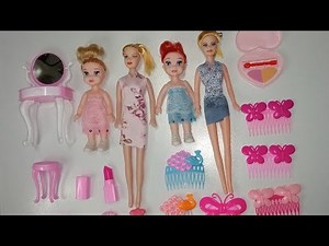 hello kitty toys / 8 minutes satisfying unboxing with hello kitty barbie doll toys collection/ ASMR