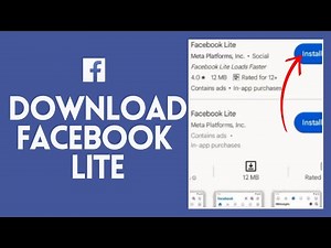 How to Download Facebook Lite 2024 (EASY!) | Install FB Lite