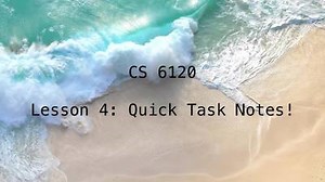 CS 6120: Lesson 4: Implementation Task