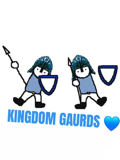 They learned by from watching the little men 💙 #flipnote #3ds #littlekingdom #gaurds #dance