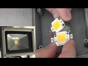 LED Lampe reparieren - LED Chip ersetzen - LED Chip austauschen